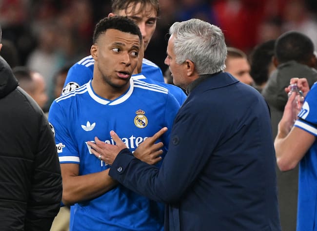 Jose Mourinho Y Kylian Mbappé