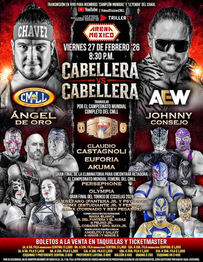 Cabellera vs Cabellera CMLL