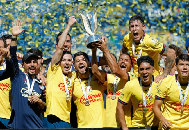 América celebra campeonato