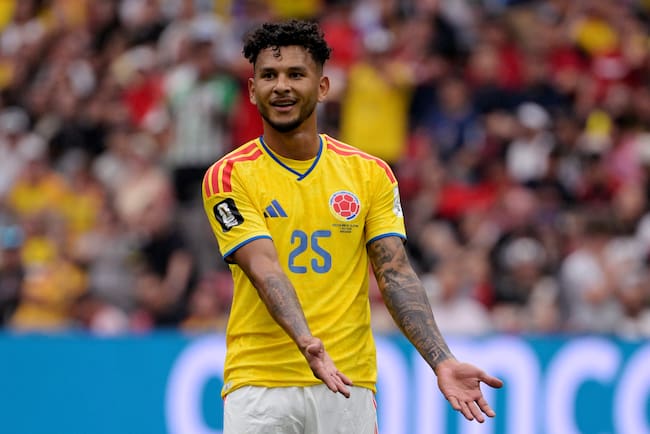 Luis Javier Suárez con la Selección de Colombia