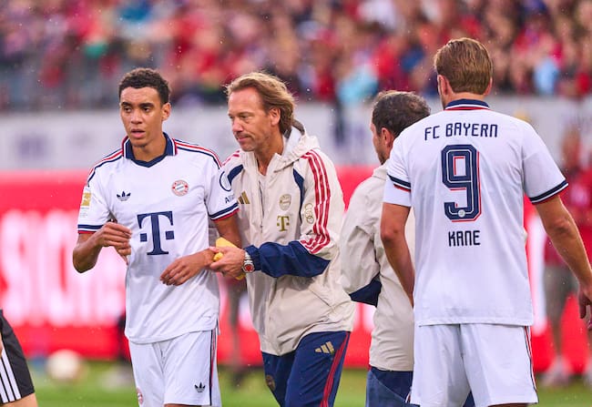 Jamal Musiala se desmayó otra vez en un partido del Bayern Múnich