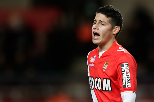 James Rodríguez en el As Mónaco