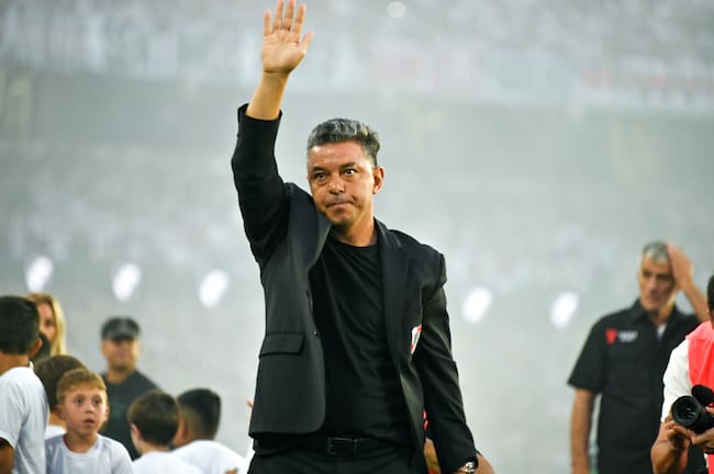 Gallardo se despidió de River Plate el 26 de febrero de 2026