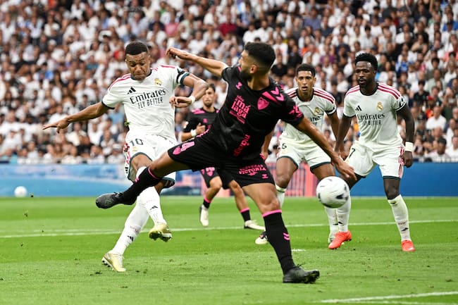 Mbappé lleva cuatro goles en tres partidos de LaLiga
