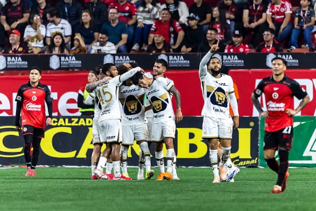 Pumas en el estadio Caliente