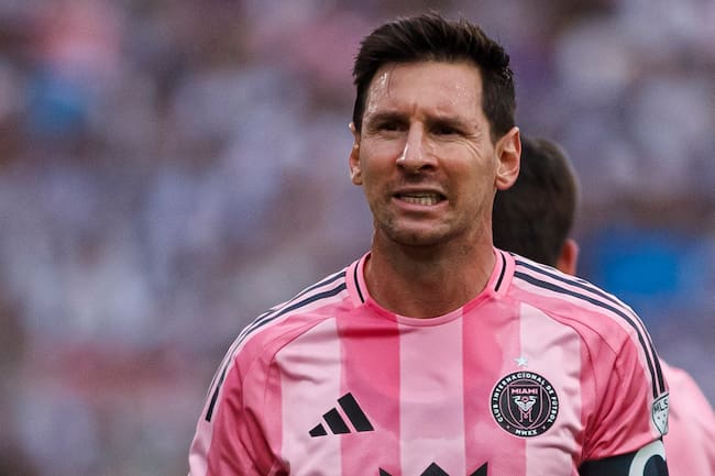 Lionel Messi con el Inter Miami en partido por la MLS