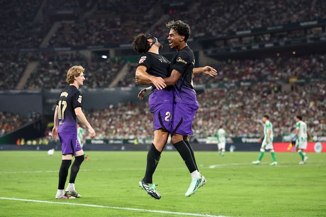 Los Culés llegan tras vencer 5-2 al Real Betis
