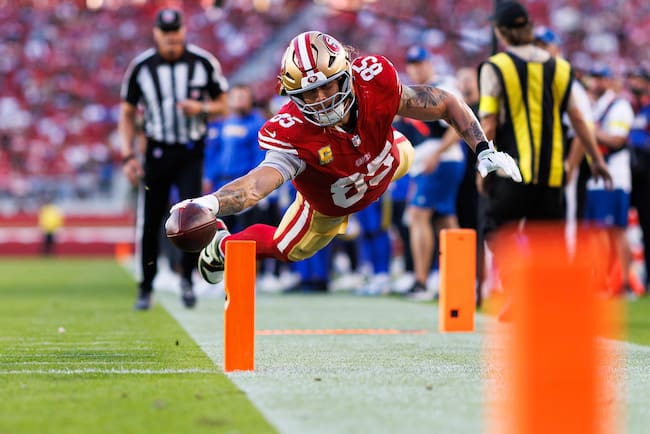 George Kittle podría jugar después de ocho meses