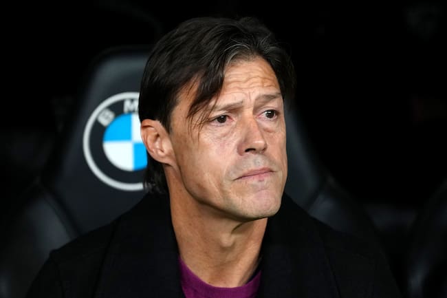 Matías Almeyda, ex entrenador de Sevilla FC en partido vs Real Madrid