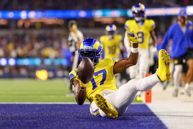 Davante Adams tuvo dos anotaciones contra los Giants
