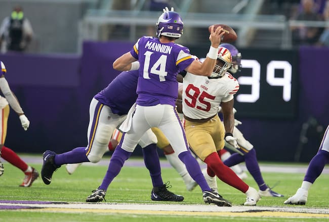 Minnesota Vikings vs San Francisco 49ers