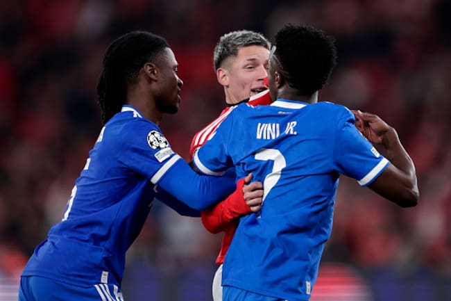 Benfica vs Real Madrid Champions League