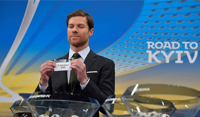 Xabi Alonso fue uno de los participantes en el sorteo. Foto: Getty Images