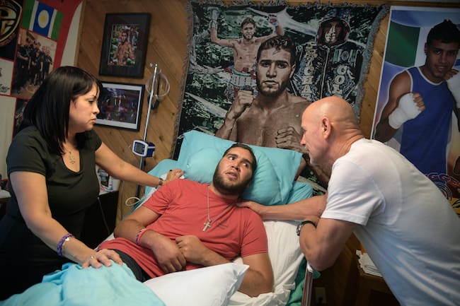 Prichard Colón fue cuidado por su familia