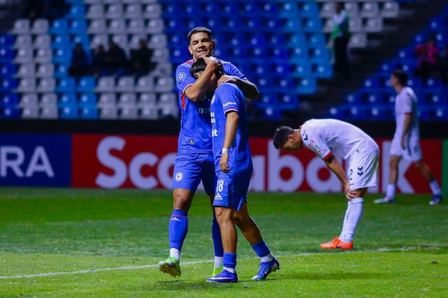 Luka Romero sella hat-trick y le da el boleto a Cruz Azul a la siguiente fase