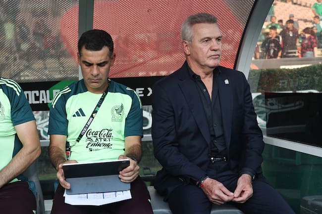 Rafa Márquez y Javier Aguirre