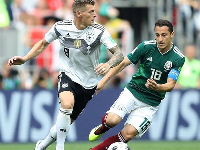 Alemania vs México. Foto: W Deportes
