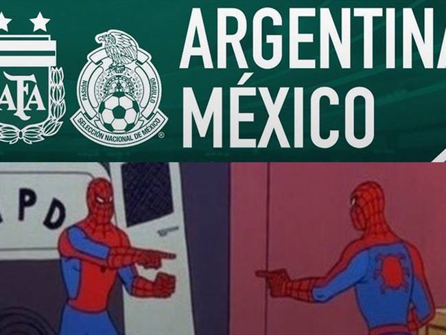 México - Argentina. Foto: TWITTER