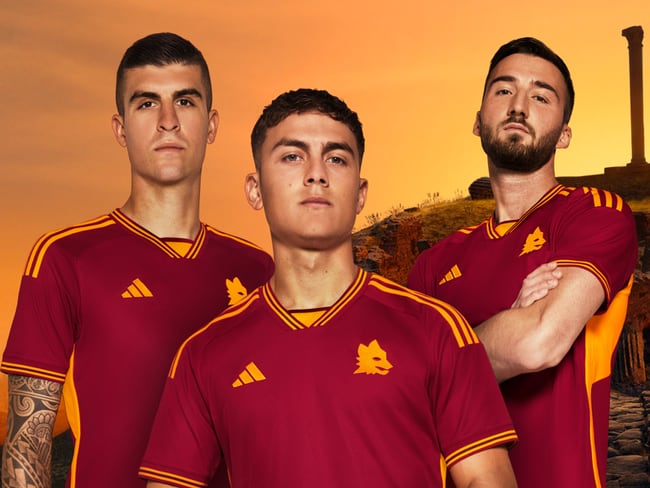 juego Mendicidad El actual Adidas y la Roma presentan su imponente nueva camiseta