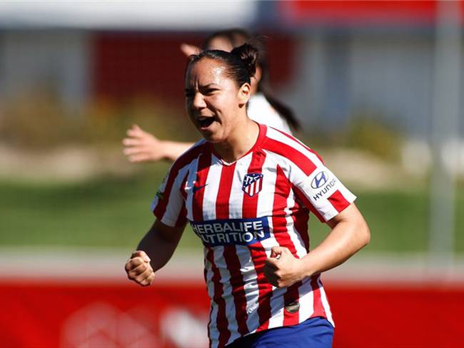 Charlyn Corral Atlético de Madrid Femenil. Foto: Getty Images