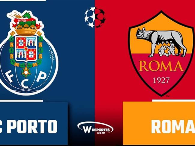 Porto vs Roma en vivo online . Foto: W Deportes
