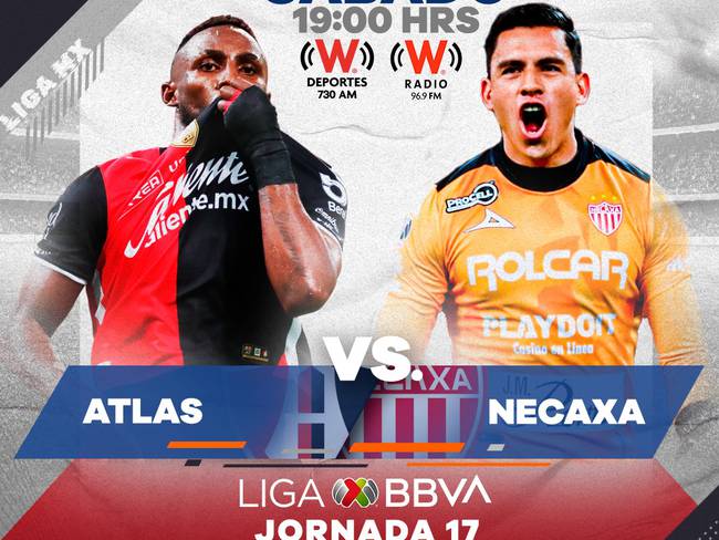 Atlas vs Necaxa, EN VIVO, DÓNDE Y A QUÉ HORA VER, Liga MX, Jornada 17